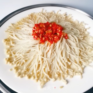 剁椒金针菇的做法步骤：5