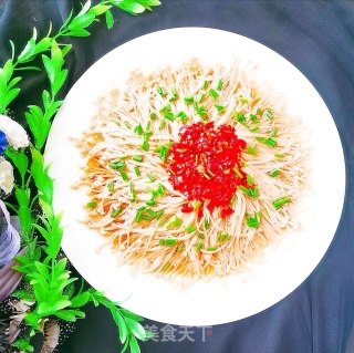 剁椒金针菇的做法步骤：6