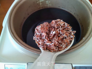 血燕麦双米粥的做法步骤：5