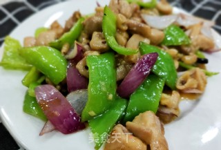 尖椒鸡丁的做法步骤：12