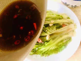 白灼生菜的做法步骤：5