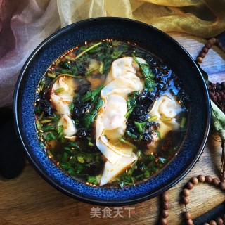 虾仁鲜肉馄饨的做法步骤：12
