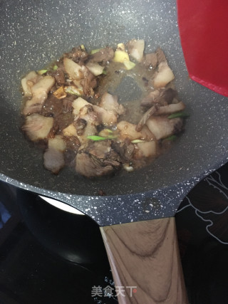 猪头肉炒包菜的做法步骤：7