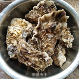 蒸海蛎子的做法步骤：2
