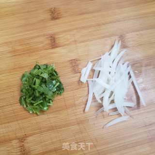 孜然鸡柳拌饭的做法步骤：4