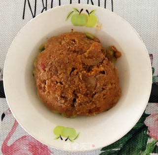 青豆粉蒸肉的做法步骤：9