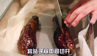 烤茄子的做法步骤：4