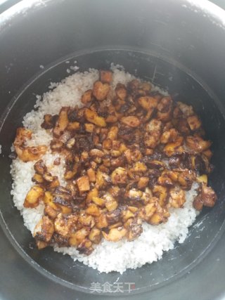 香菇虾仁焖饭的做法步骤：14