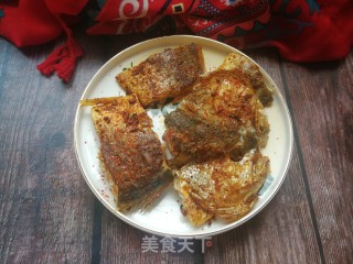香煎黄花鱼片的做法步骤：15