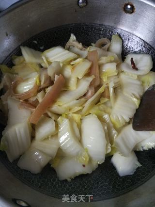 熬大白菜的做法步骤：2