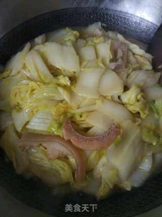 熬大白菜的做法步骤：4