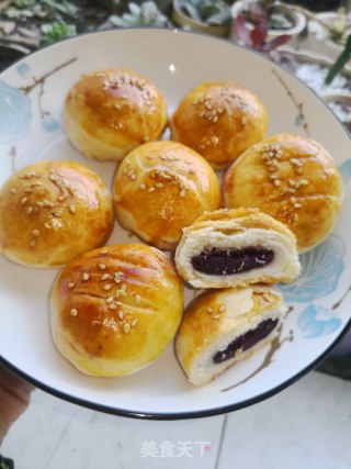 紫薯老婆饼的做法步骤：13