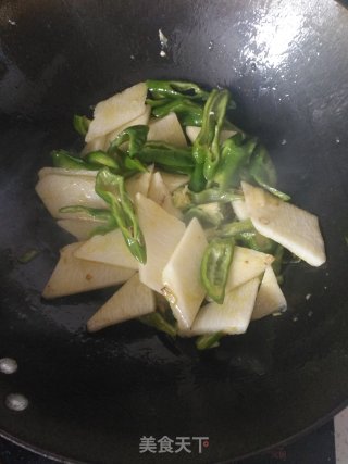 清炒山药的做法步骤：6