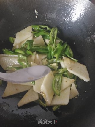 清炒山药的做法步骤：7