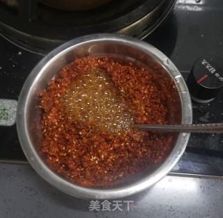 自制辣椒油的做法步骤：5