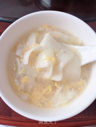 姜薯蛋花甜汤的做法步骤：9
