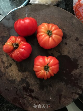 甜番茄炒鸡蛋的做法步骤：1