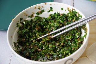 韭菜鲜肉水饺的做法步骤：6