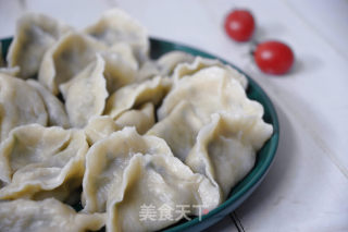 韭菜鲜肉水饺的做法步骤：16