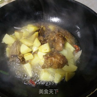 脊骨炖土豆的做法步骤：6