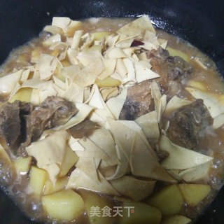 脊骨炖土豆的做法步骤：8
