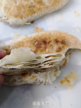 五香烧饼的做法步骤：5
