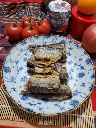 香煎秋刀鱼的做法步骤：8