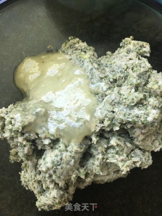 荠菜丸子菌菇汤的做法步骤：10