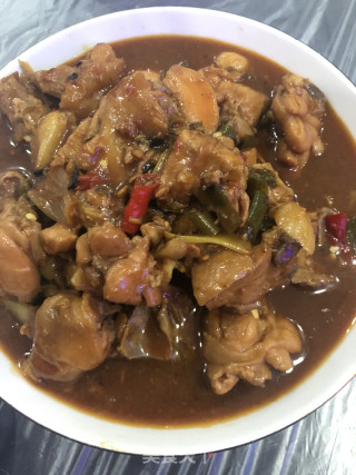 三汁焖鸡的做法步骤：6