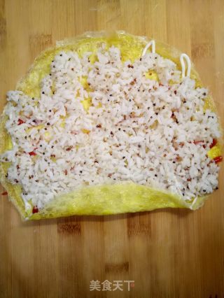 藜麦饭卷的做法步骤：7