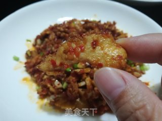 孜然鸡脯肉的做法步骤：1