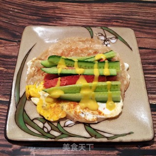 美味手抓饼的做法步骤：9