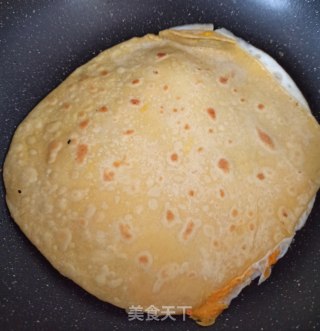 葱花蛋饼的做法步骤：8