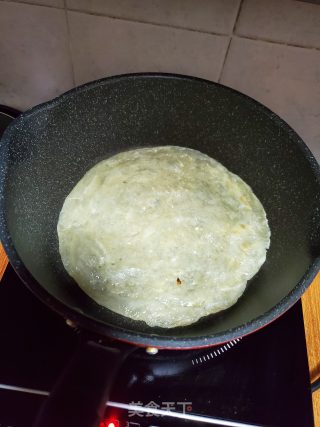 鸡蛋手抓饼的做法步骤：5