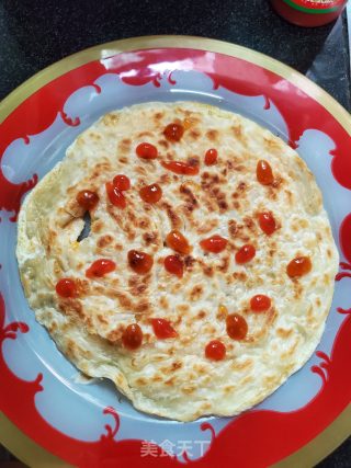 鸡蛋手抓饼的做法步骤：10