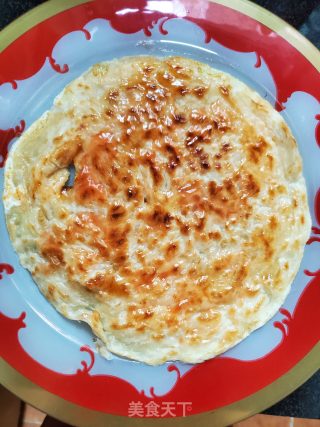 鸡蛋手抓饼的做法步骤：11