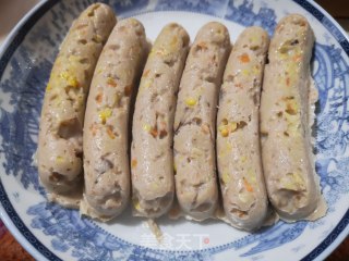 玉米胡萝卜火腿肠的做法步骤：7