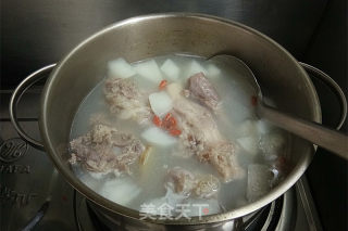 羊肉萝卜汤的做法步骤：7