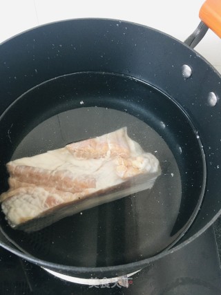 马齿苋菜干扣肉的做法步骤：5