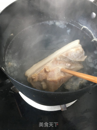 马齿苋菜干扣肉的做法步骤：11