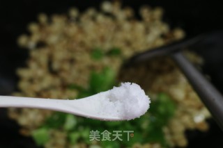 青椒炒嫩玉米粒的做法步骤：7