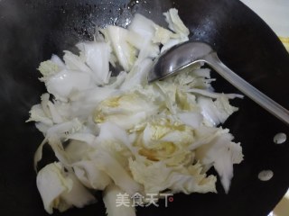 醋溜白菜的做法步骤：4