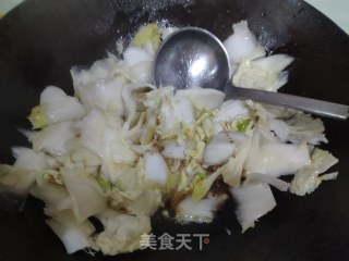 醋溜白菜的做法步骤：5