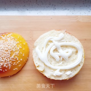 汉堡包的做法步骤：26