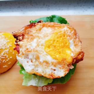 汉堡包的做法步骤：30