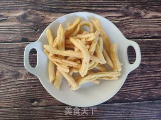炸鸡蛋条的做法步骤：6