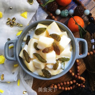 哈密瓜拌苹果的做法步骤：8