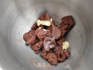 浓情巧克力吐司的做法步骤：3