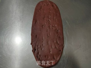 浓情巧克力吐司的做法步骤：7