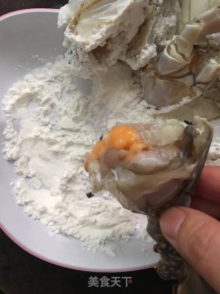 爆炒梭子蟹的做法步骤：2